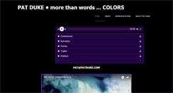 Desktop Screenshot of patduke.com